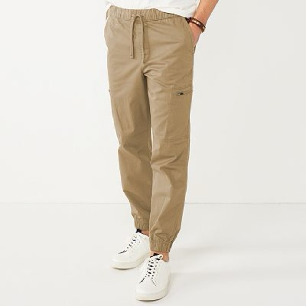 Men’s Zip Cargo Jogger Pants